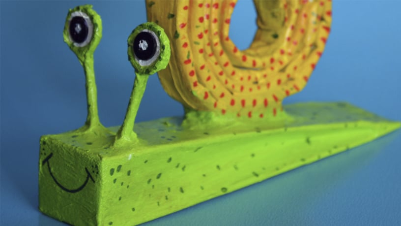 Amigo Caracol na Fábrica de Brinquedos