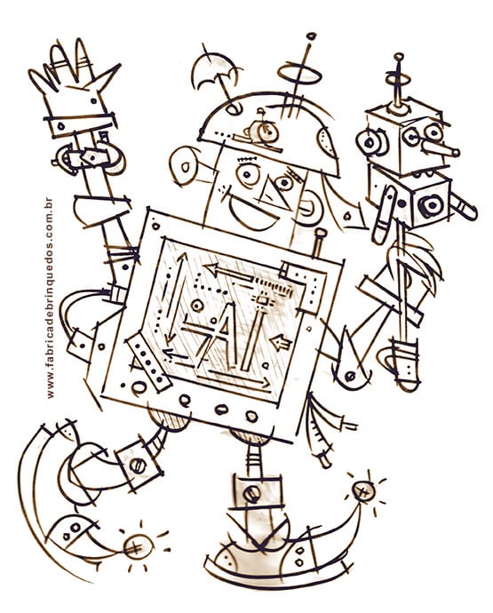 Fábrica de Brinquedos e O Pequeno Mundo Criativo