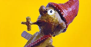 SACI passeando na Fábrica de Brinquedos