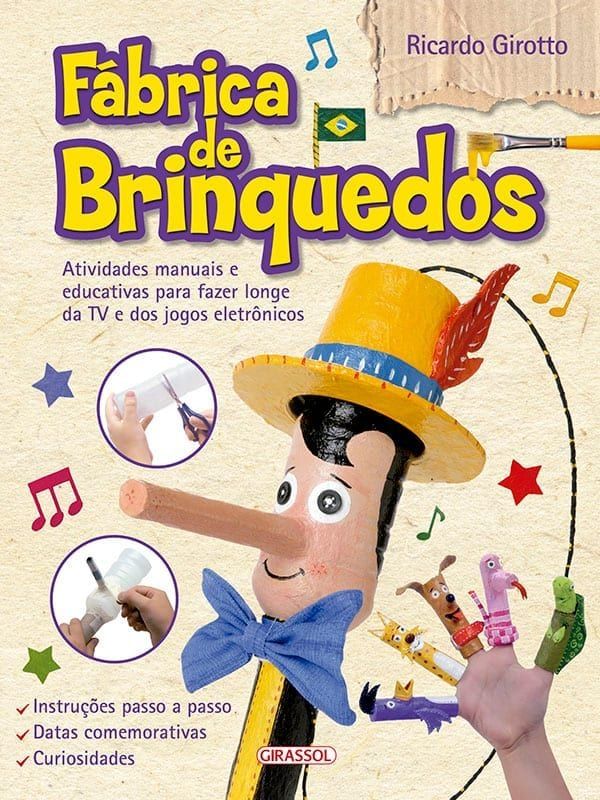 Capa do Livro Fábrica de Brinquedos