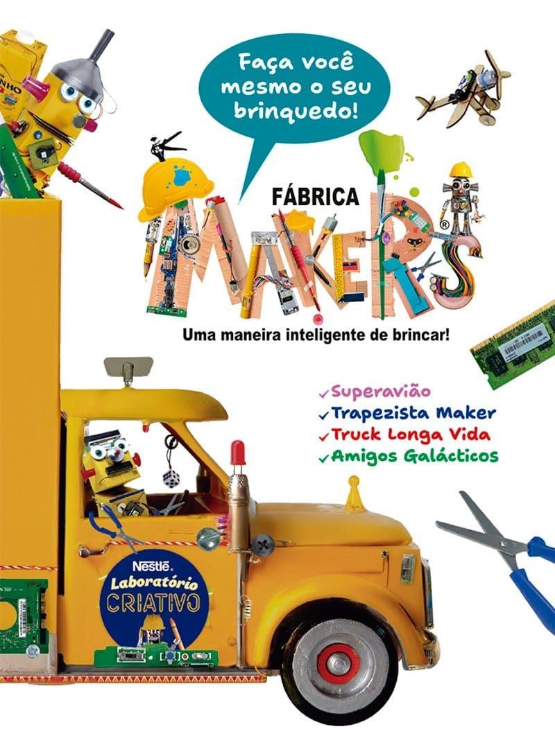 Capa do Livro Fábrica Makers Nestlé