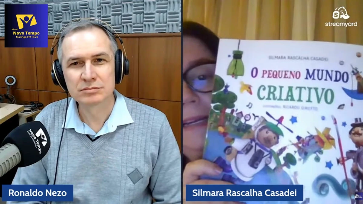 Matéria Rádio Novo Tempo Maringá — Silmara Casadei